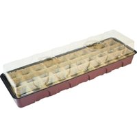 Gewächshaus mit 30 Töpfen 54,5 x 16,5 x 11 cm von Windhager