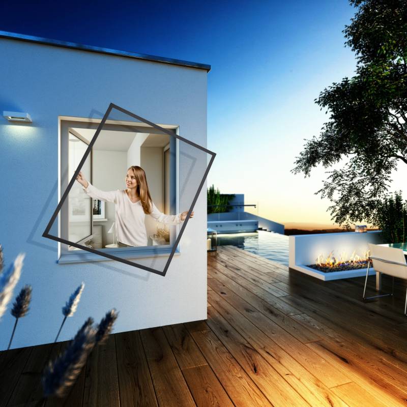 Insektenschutz Expert Rahmen Fenster von Windhager