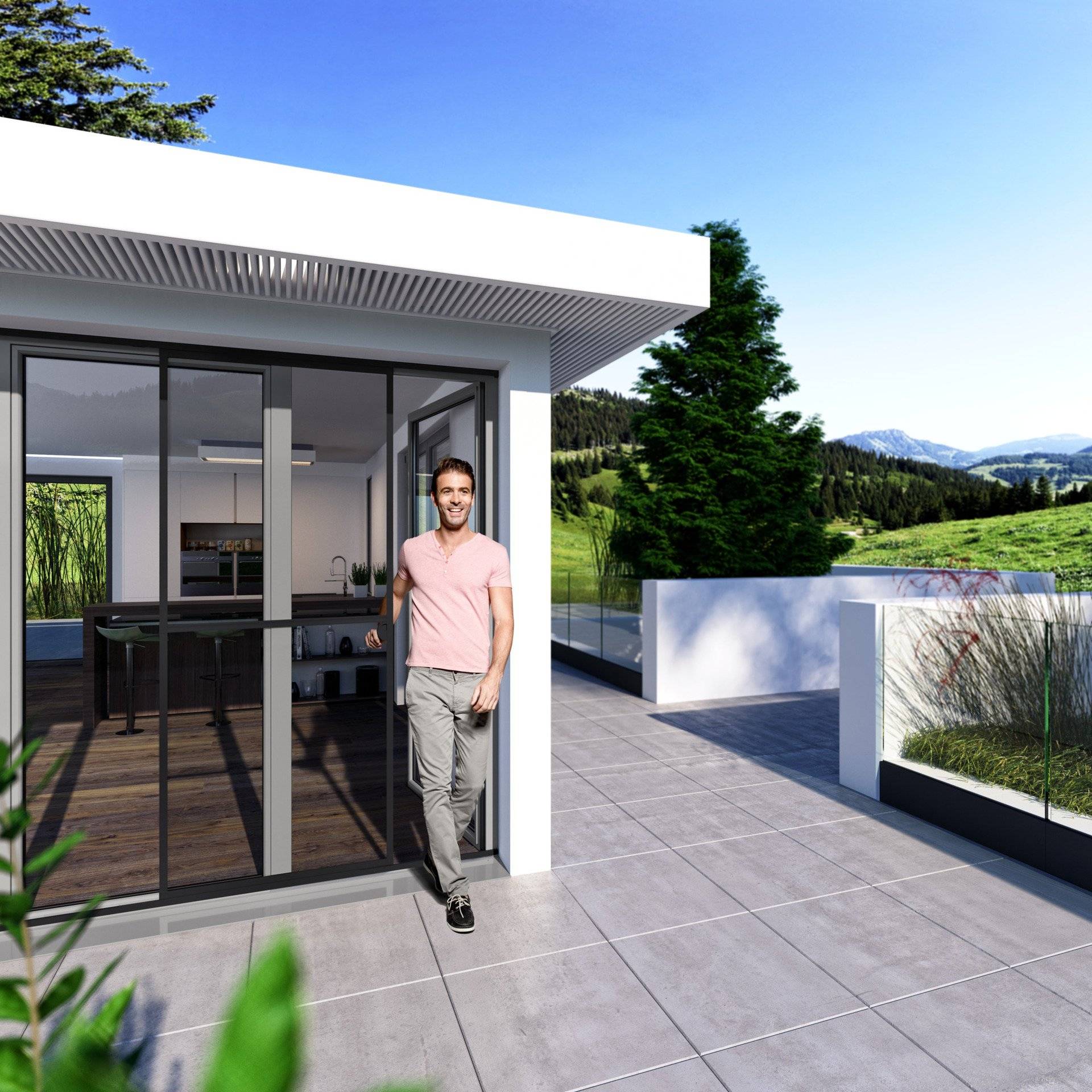 Insektenschutz Expert Schiebetür von Windhager