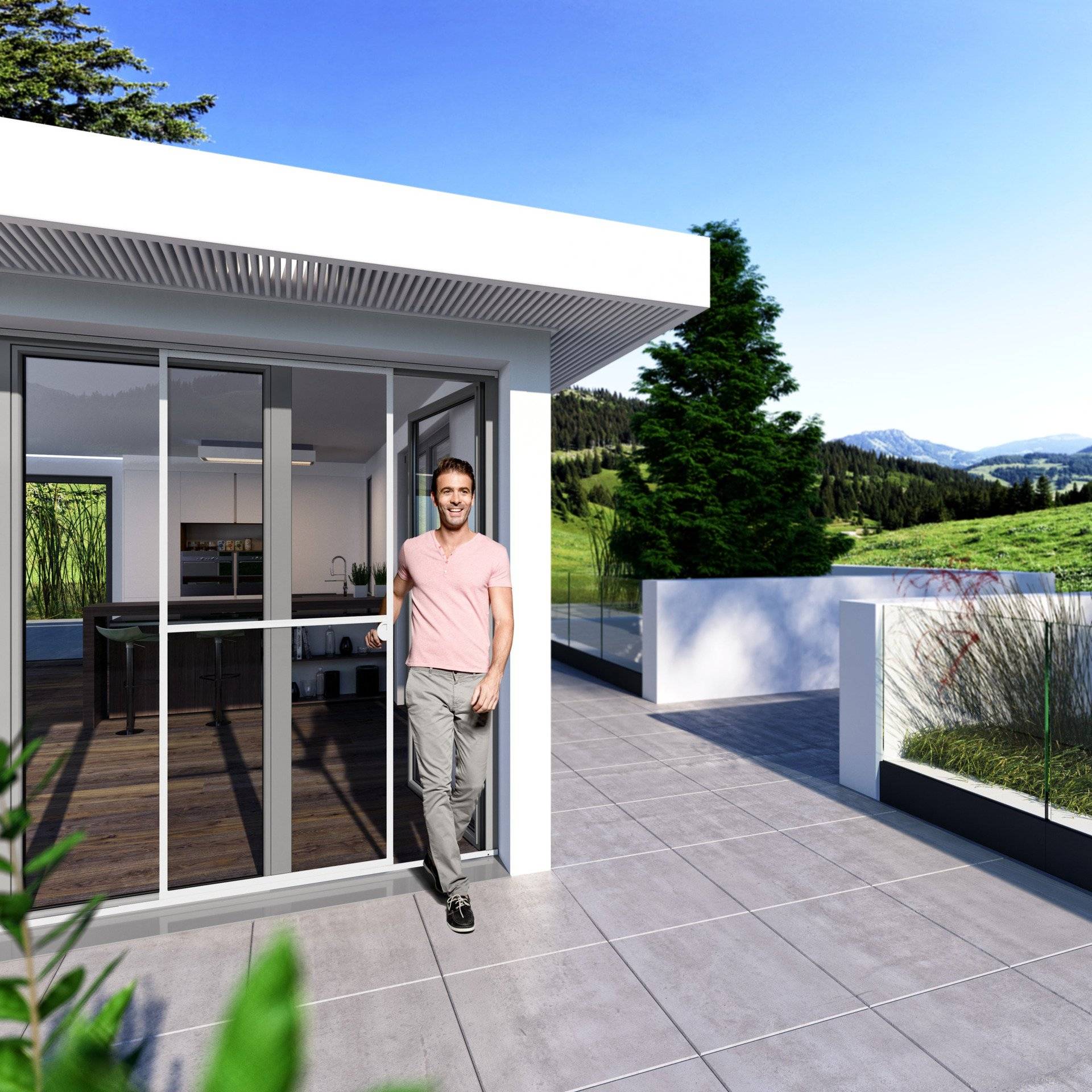 Insektenschutz Expert Schiebetür von Windhager