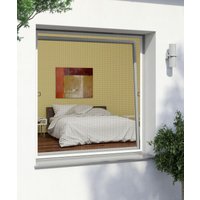 Powertec Alu-Insektenschutz Fenster Rahmen 130 x 150, Weiss von Windhager