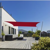 WINDHAGER Sonnensegel »CANNES«, rechteckig, 300 x 400 cm - rot von Windhager
