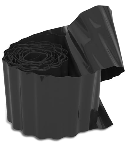 Windhager Rasenkante, Raseneinfassung, Beeteinfassung, Beetbegrenzung, Mähkante, Anthrazit, 500 g/m², 9 m x 20 cm Windhager Rasenkante, Raseneinfassung, Beeteinfassung, Beetbegrenzung, Mähkante, Anthrazit, 500 g/m², 9 m x 20 cm von Windhager