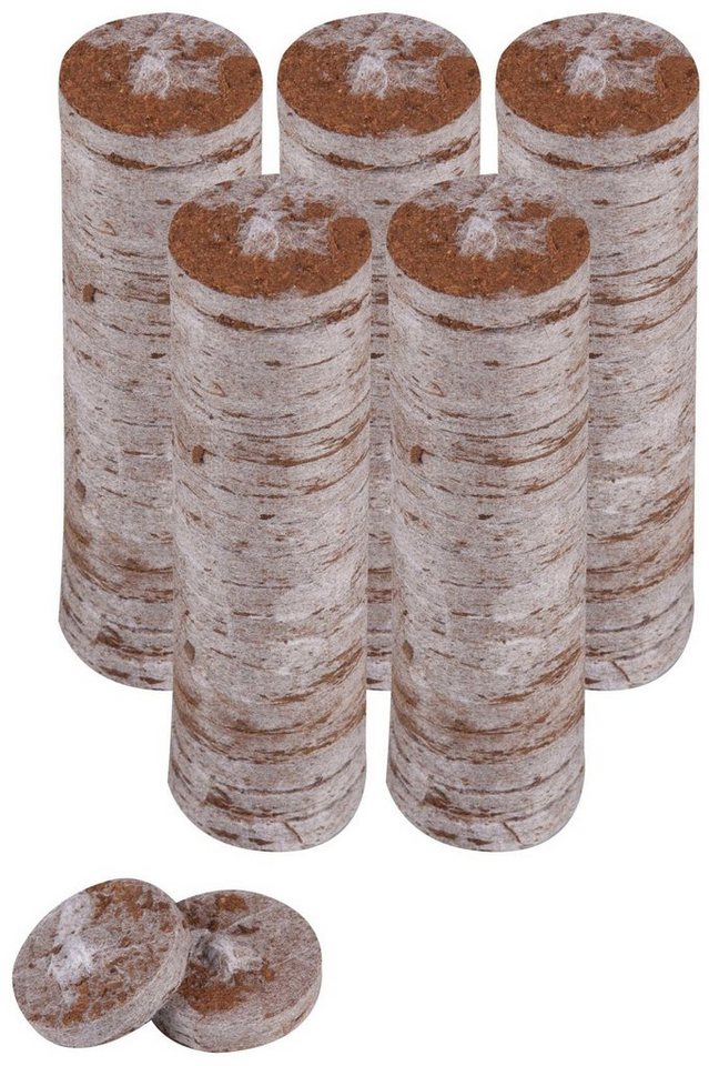 Windhager Anzucht- und Kräutererde, (Packung, 100-St), Kokos-Quelltabs zur Anzucht, torffrei von Windhager