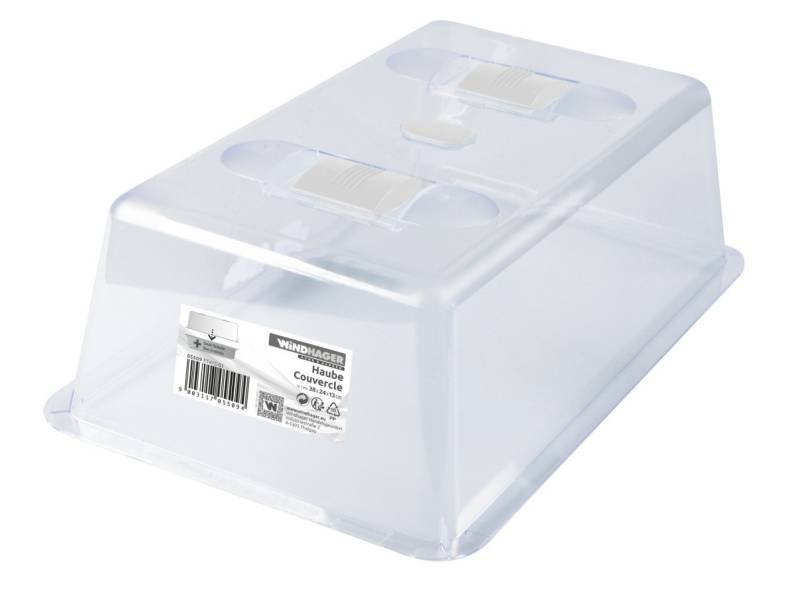 Windhager Anzuchttopf Windhager Haube für Aussaatschale 24 x 38 x 13 cm von Windhager