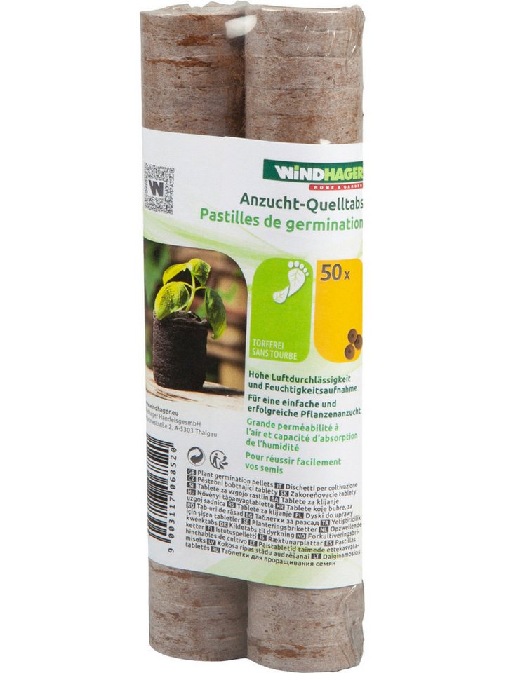 Windhager Anzuchttopf Windhager Kokosquelltabs 3,5 cm, 50 Stück Windhager Anzuchttopf Windhager Kokosquelltabs 3,5 cm, 50 Stück von Windhager