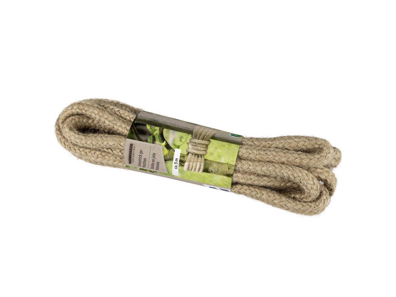 Windhager Windhager Jutestrick 5 m geflochten Seil Windhager Windhager Jutestrick 5 m geflochten Seil von Windhager