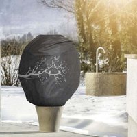 Windhager Deko-Haube Protect XL 1,1 x 1,1 m, grau mit Vogelmotiv Wintervlies Windhager Deko-Haube Protect XL 1,1 x 1,1 m, grau mit Vogelmotiv Wintervlies von Windhager