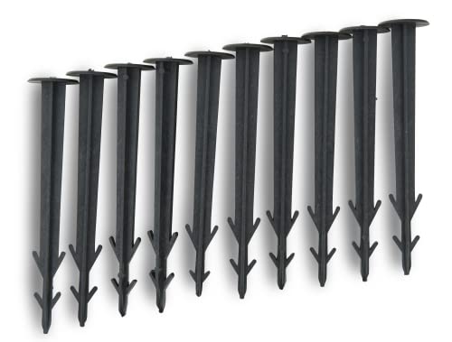 Windhager Folien- und Vlieshalter, Gartenvlies Zubehör, Wetterfest, Wiederverwendbar, aus Kunststoff, mit Widerhaken, 11,5 cm, 10 Stück, 06273 Windhager Folien- und Vlieshalter, Gartenvlies Zubehör, Wetterfest, Wiederverwendbar, aus Kunststoff, mit Widerhaken, 11,5 cm, 10 Stück, 06273 von Windhager