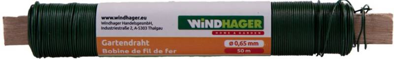 Windhager Gartendraht 50 m, grün von Windhager