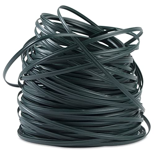 Windhager Gartendraht Blumendraht Bindedraht Pflanzendraht Basteldraht Wickeldraht plastifiziert, mit Abschneidevorrichtung, verzinkt, 100m x Ø 0,65mm, 06212, blau von Windhager