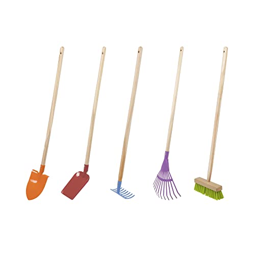 Windhager Kinder Werkzeug Set 5 Teilig, Garten-Geräte Kinder, Kinderspielzeug für Garten, Gartenwerkzeug Kinder, Gartenwerkzeug-Set, 93351 von Windhager