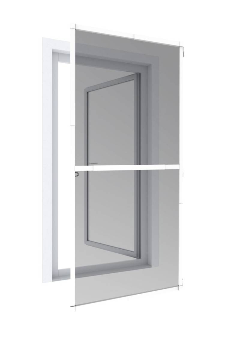 Windhager IS Plus Teleskoptür 100 x 210 cm schwarz/weiß von Windhager