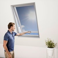 Windhager Insektenschutzrollo "für Dachfenster", transparent, Insektenschutz-Hitzeschutz von Windhager