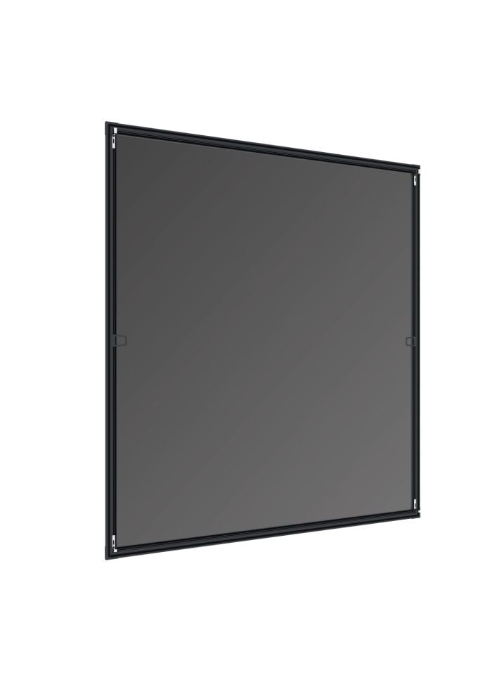 Windhager Fliegenschutz-Fenster Cool 140 x 150 cm Alu anthrazit kürzbar von Windhager