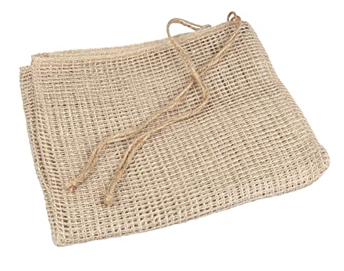 Windhager Jute Netzsäcke ÖKO, Raschelsäcke, Zwiebelsäcke, Kartoffelsack, Gemüsesäcke, Säcke für Kaminholz, Large 50 x 80cm, 2 Stück, bis 25kg, 07472 von Windhager