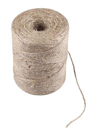 Windhager Jute-Schnur Jutegarn Bindegarn Bindeschnur, Natur, 1,5 mm x 170 m, 06813 von Windhager