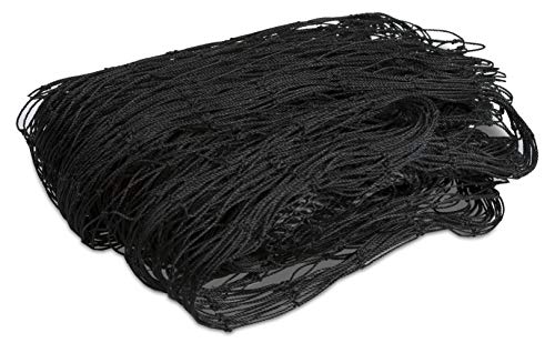 Windhager Katzenschutz-Netz, Katzengitter, Katzenschutz-Netz Katzennetz für Balkon, Balkon Terrasse und Fenster, Robustes HDPE-Gewebe, 2,5 x 4 m, schwarz von Windhager