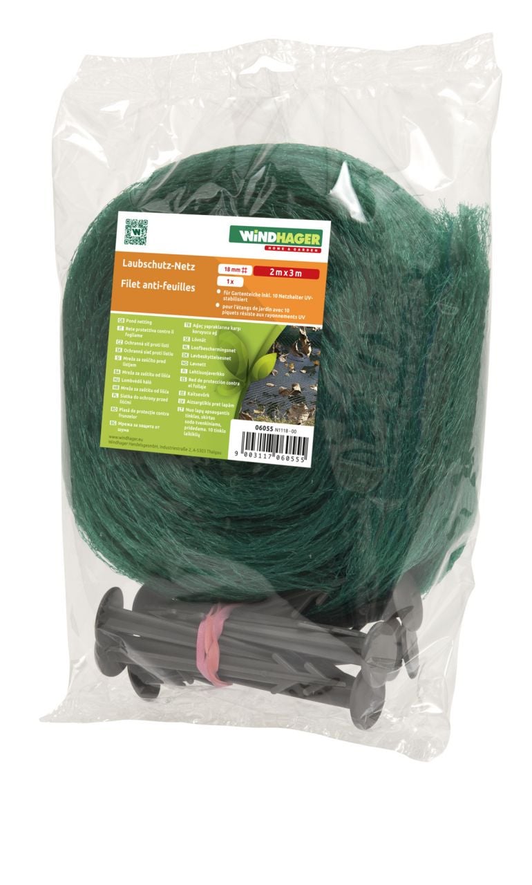 Windhager Laubschutznetz 2 x 3 m, grün von Windhager