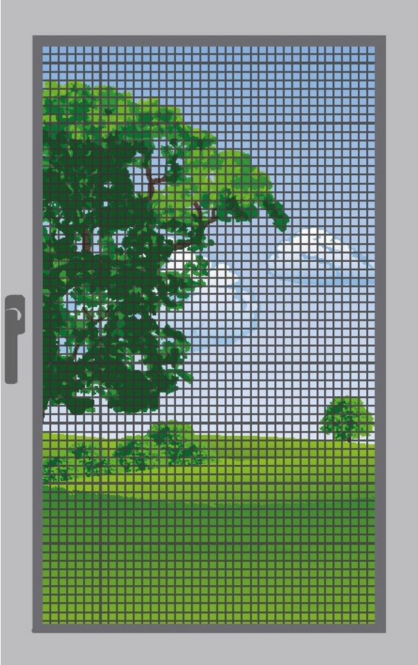 Windhager Moskitonetz, Insektenschutzgitter, BxH: 100x120 cm von Windhager