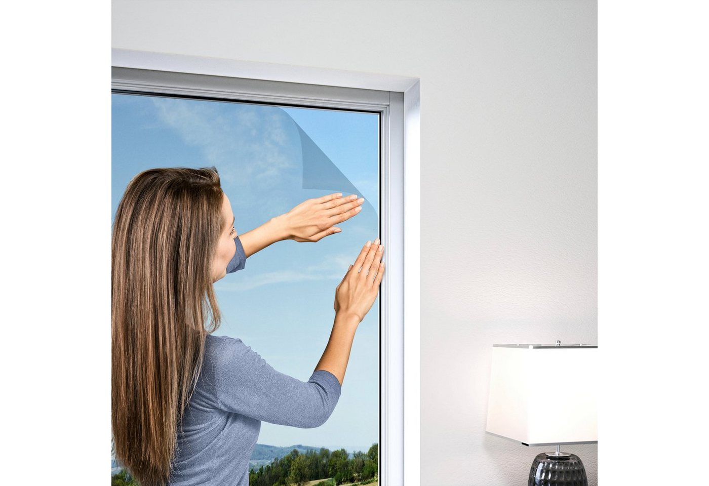 Windhager Moskitonetz Standard für Fenster, Insektenschutzgitter, BxH: 130x150 cm von Windhager