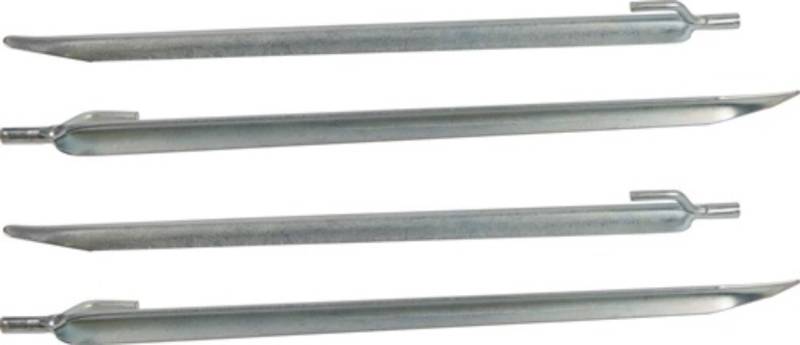 Windhager Nagel 10er Pack WINDHAGER 7267 Erdnagel Metall, verzinkt Länge 25 cm von Windhager