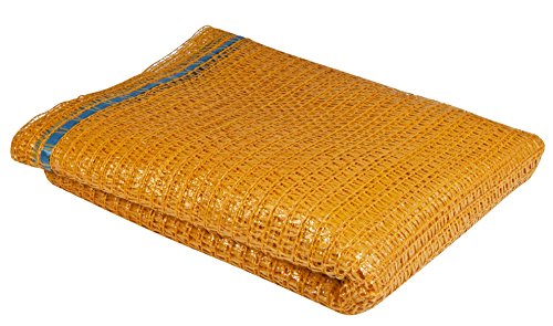 Windhager Netzsäcke, Raschelsäcke, Zwiebelsäcke, Kartoffelsack, Gemüsesäcke, Säcke für Kaminholz, 10 Stück, orange, 50 x 0,2 x 80 cm, 06395 von Windhager