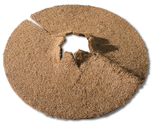 Windhager Kokos-Mulchscheibe COCODISC Winterschutz Pflanzenschutz Abdeckscheibe Frostschutz Kälteschutz für Bäume und Pflanzen, Ø 25 cm, 06556 von Windhager