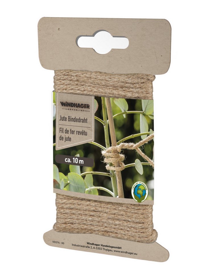 Windhager Rankhilfe Windhager Jute Bindedraht 10 m Windhager Rankhilfe Windhager Jute Bindedraht 10 m von Windhager