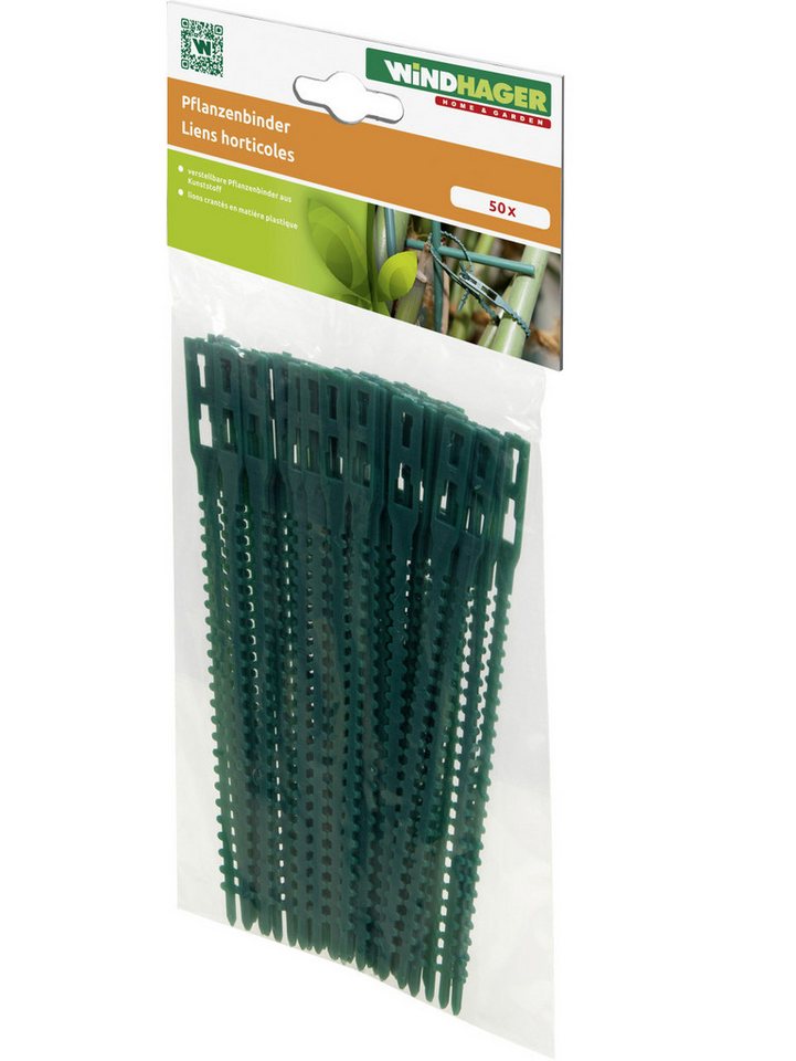 Windhager Rankhilfe Windhager Pflanzenanbinder 13 mm 50 Stück Windhager Rankhilfe Windhager Pflanzenanbinder 13 mm 50 Stück von Windhager