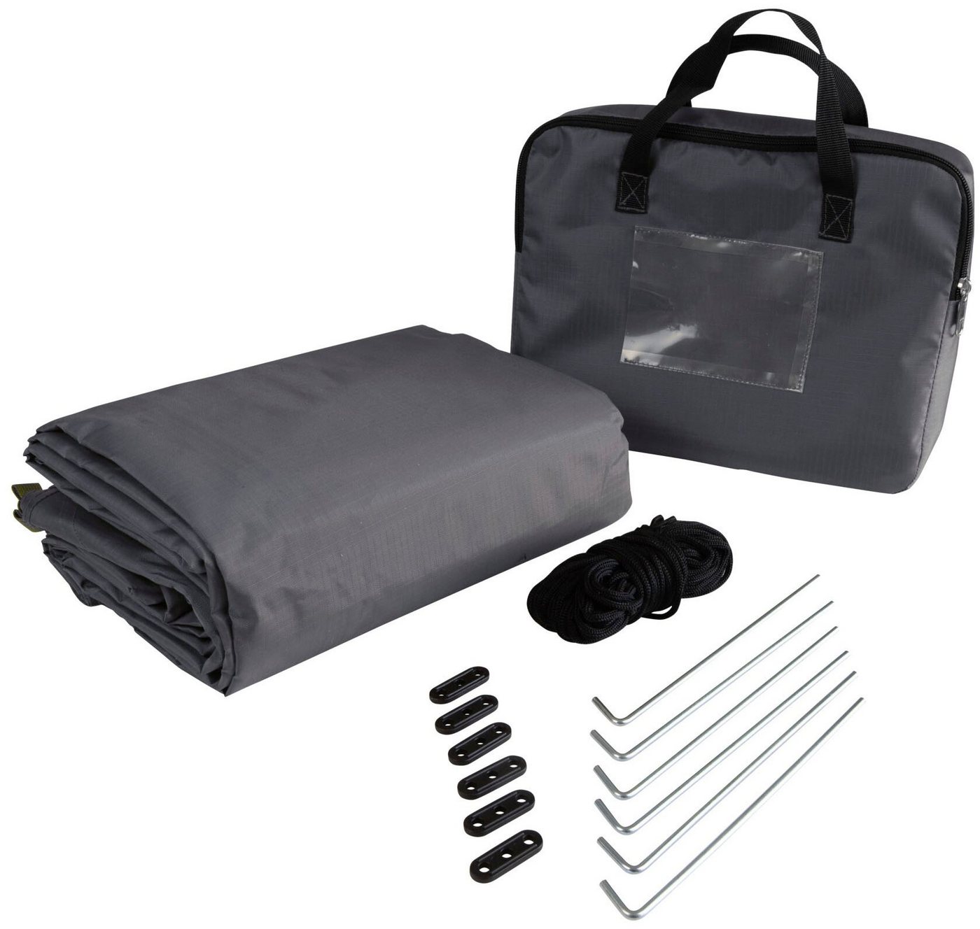 Windhager Schutzplane Premium RIPSTOP, LxB: 4x3 m, einsetzbar als Unterlage, Zeltplane oder Tarp von Windhager