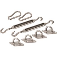 Windhager Seilspanngarnitur Zubehör-Set zur Befestigung von Sonnensegeln von Windhager