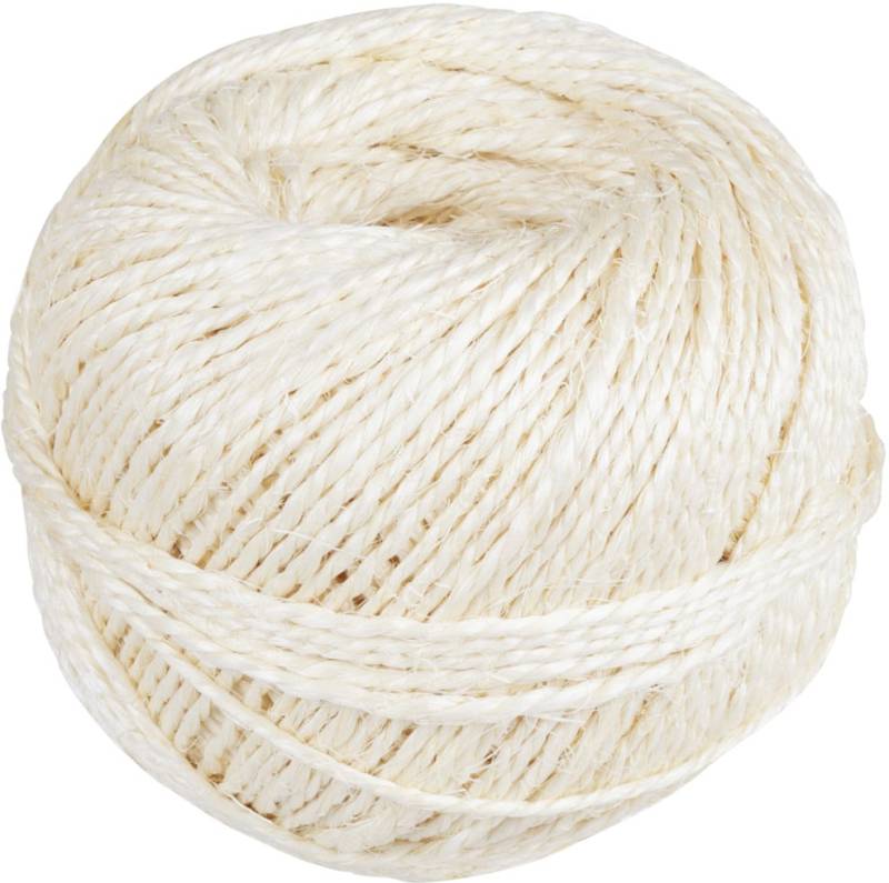 Windhager Sisal Kordel 2,5 mm x 150 m, weiß von Windhager