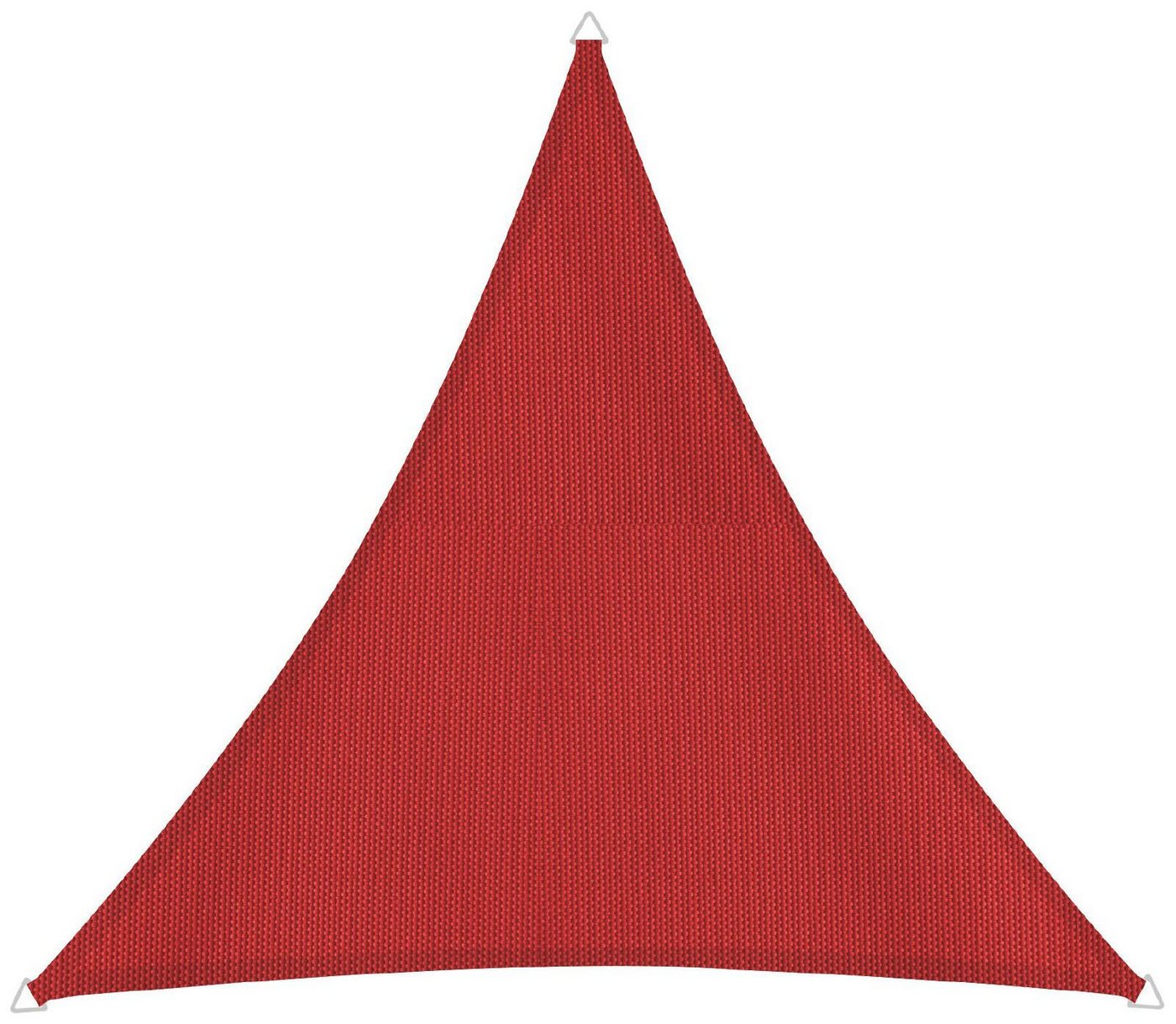 Windhager Sonnensegel Capri Dreieck, 4x4x4m, rot von Windhager