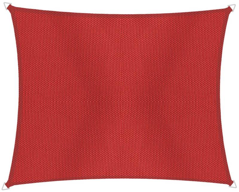 Windhager Sonnensegel Capri Rechteck, 4x5m, rot von Windhager