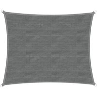 Windhager Sonnensegel "Capri Rechteck", 4x5m, grau von Windhager