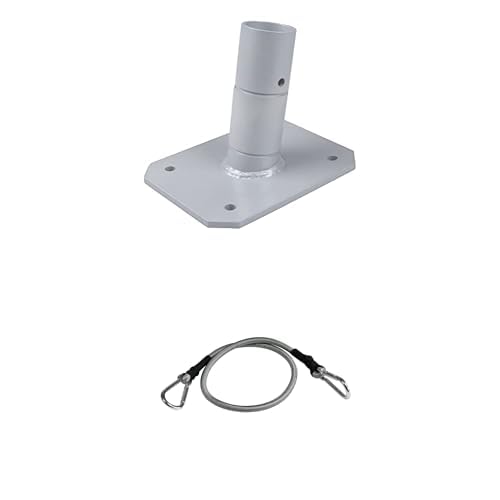 Windhager Terrassenhalterung Premium + Expanderseil mit Karabiner von Windhager