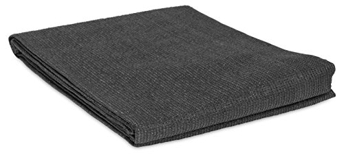 Windhager Zaunblende Screenex Classic, Sichtschutz, Windschutz für Garten und Balkon, anthrazit, inkl. 12 m Befestigungsschnur, 1 x 5 m, 180 g/m² von Windhager