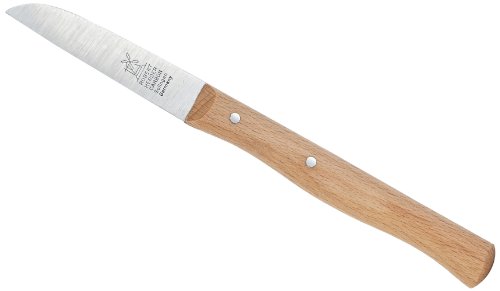 Windmühlen Gemüsemesser 65mm, Nicht rostfrei, Holz, weiß von Windmühlen