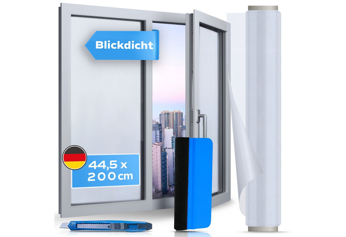 Fensterfolie Milchglasfolie, WindowShield von WindowShield