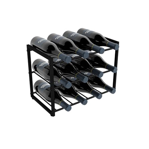 Wine Stack Modernes Weinregal aus Metall von Wine Stack