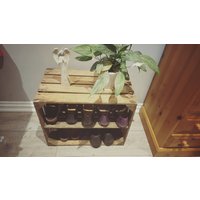 "Shabby Chic Schuhregal/Aus Holz - Handgemachtes Vintage "Apfelkiste Holz" Scheffel." "Shabby Chic Schuhregal/Aus Holz - Handgemachtes Vintage "Apfelkiste Holz" Scheffel." von WineBoxesEtc