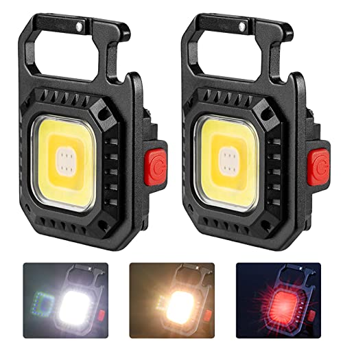 Mini Taschenlampe, LED Arbeitsleuchte, USB Aufladen Tragbare Arbeitslampe 7 Modi Taschenlampe Faltbarer Halterung Flaschenöffner Magnetbasis Camping, Notfall, Angeln Mini Taschenlampe, LED Arbeitsleuchte, USB Aufladen Tragbare Arbeitslampe 7 Modi Taschenlampe Faltbarer Halterung Flaschenöffner Magnetbasis Camping, Notfall, Angeln von WingFly