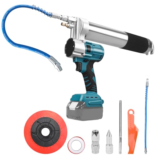 WingFly Akku-Fettpresse für Makita 18V Akku – 13000 PSI Elektrische Fettpresse, 650ml Fettpatronen Befetten von Fahrzeugen und Maschinen(Ohne Akku) von WingFly