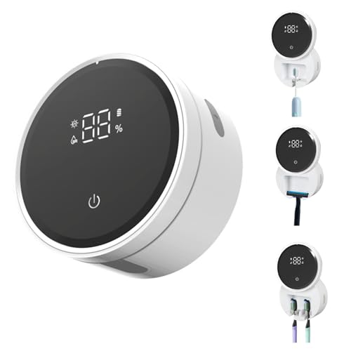 Zahnbürsten Sterilisator mit uv Licht, UV Desinfektions Zahnbürstenhalter mit Trocknen, Automatischer Sensor Bürste Halter, Kein Stanze des Elektrischer Zahnbürsten Desinfektionsmittel Zahnbürsten Sterilisator mit uv Licht, UV Desinfektions Zahnbürstenhalter mit Trocknen, Automatischer Sensor Bürste Halter, Kein Stanze des Elektrischer Zahnbürsten Desinfektionsmittel von WingFly