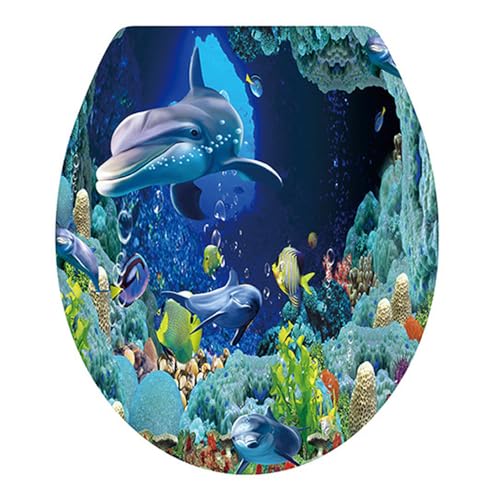 Winhappyhome Fishes Delphin WC Deckel Aufkleber WC Aufkleber WC Aufkleber Badezimmer Deko Decal Winhappyhome Fishes Delphin WC Deckel Aufkleber WC Aufkleber WC Aufkleber Badezimmer Deko Decal von Winhappyhome