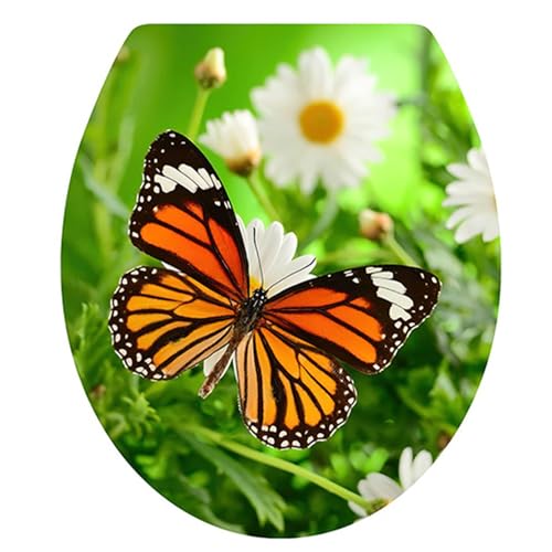 Winhappyhome Schmetterling Toilettendeckel Aufkleber WC Aufkleber Badezimmer Dekoration Decal Winhappyhome Schmetterling Toilettendeckel Aufkleber WC Aufkleber Badezimmer Dekoration Decal von Winhappyhome