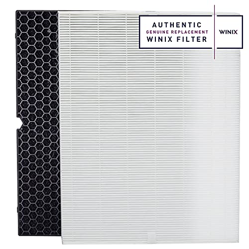 Ersatzfilter für WINIX H Luftreiniger. HEPA-Filter H13 (99,999%) und Aktivkohlefilter- Kompatibel mit den Luftreinigern WINIX ZERO S und 2020EU mit PlasmaWave-Technologie und 4-Stufen-Filterung von Winix