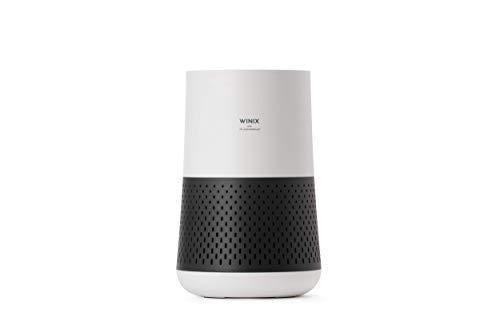 Luftreiniger WINIX ZERO Compact Allergiker mit HEPA Luftfilter gegen Allergien, Staub, Pollen, Tierhaare, Raucherzimmer, Luftqualitäts-Feedback und Automodus, Air Purifier CADR 250m³/h für 50㎡ von Winix