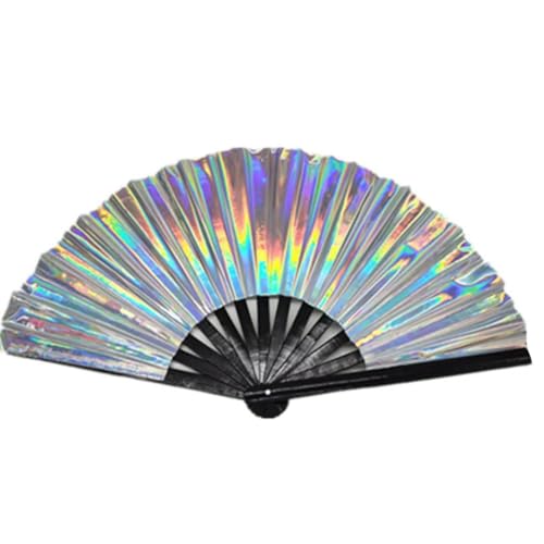 Winkeabuy Großer Rave faltbarer Handfächer für Tai Chi Kung Fan Poping für Line Dancing Fans Fu E2G7 Winkeabuy Großer Rave faltbarer Handfächer für Tai Chi Kung Fan Poping für Line Dancing Fans Fu E2G7 von Winkeabuy